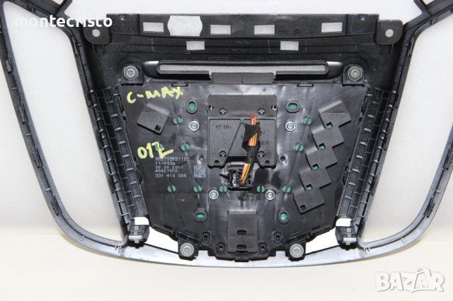 Панел CD AUX Bluetooth Radio Ford Focus C-Max (2010-2014г.) AM5T18K811BD / 331410000 / 331 410 000, снимка 3 - Аксесоари и консумативи - 54646785