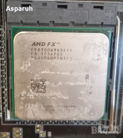 Дъно Asus M5A78L-M LX3 с AMD FX 8300, снимка 2 - Дънни платки - 54768290