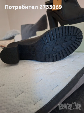 Боти Diesel естествена кожа , снимка 2 - Дамски боти - 54243805