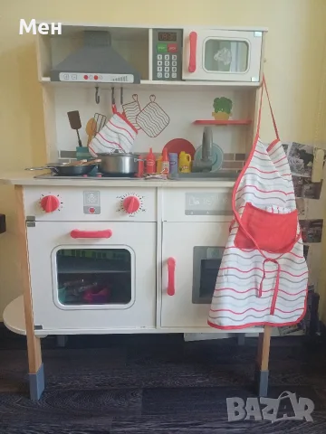 Дървена детска кухня