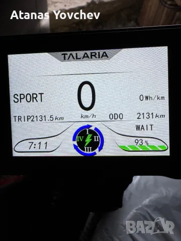 Продавам електрически мотоциклет Talaria Sting R (TL4000) – Road Legal (L1e), снимка 6 - Мотоциклети и мототехника - 55687485