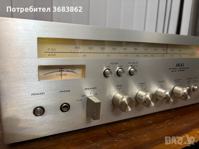 AKAI AA-1020, снимка 2 - Ресийвъри, усилватели, смесителни пултове - 55052717