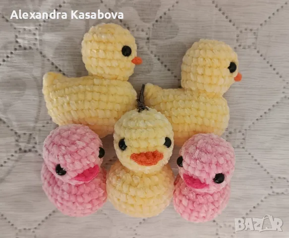 Плетени патета ключодържатели, снимка 2 - Други - 55436127