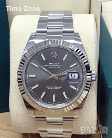Rolex Datejust 41mm Steel Black Dial Automatic Различни Варианти, снимка 11 - Мъжки - 54059837