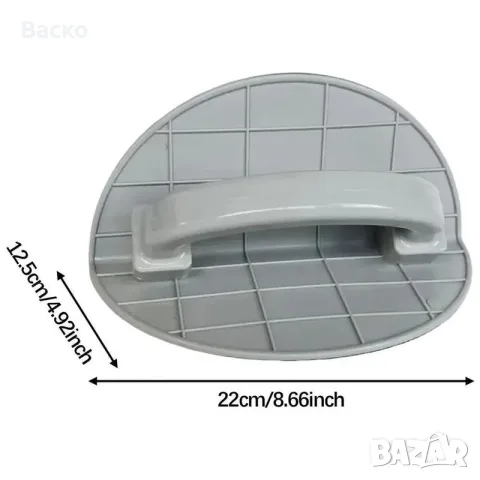 Ъглов шкурец за стени и тавани с велкро закрепване, 220x125мм, снимка 2 - Шлайфмашини - 55381608