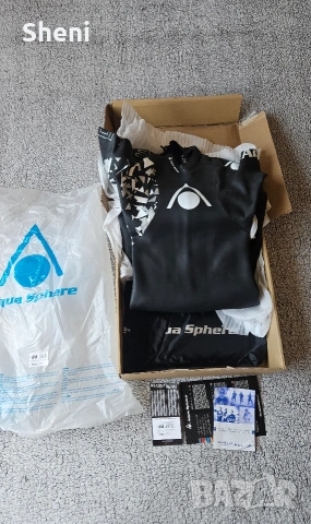 Нов дамски неопрен Aqua Sphere Pursuit V3, Yamamoto 38, M/L, 4/2 мм, снимка 8 - Водни спортове - 55221993