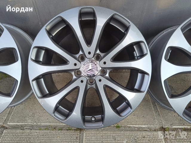 ОРИГИНАЛНИ джанти 18 ' цола 5x112 MERCEDES BENZ / Мерцедес 8J ET38 + датчици, снимка 9 - Гуми и джанти - 54495698