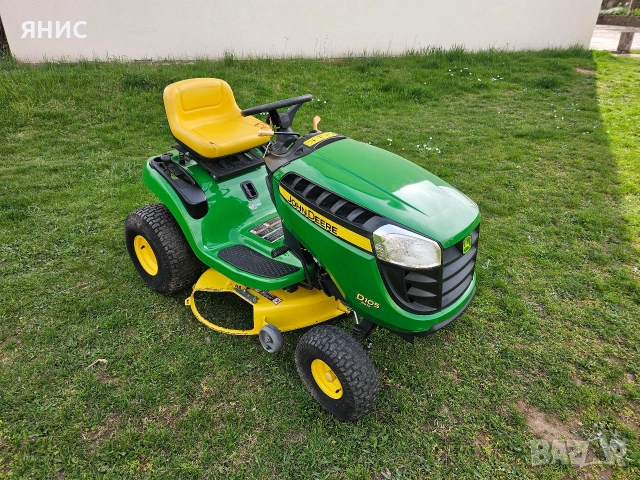 ТРАКТОРНА КОСАЧКА JOHN DEERE, КАТО НОВА 140.МОТО ЧАСА, снимка 16 - Градинска техника - 55250690