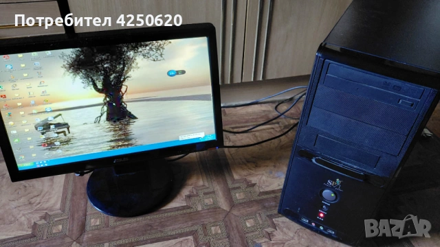 Настолен компютър Intel Pentium E5200 ддр2 и 3 гб рам , снимка 3 - Работни компютри - 54322080