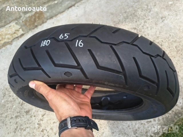 180 65 16 Michelin Harley Davidson schorcher 31 гуми чопър мотоциклет гума, снимка 3 - Гуми и джанти - 55141692
