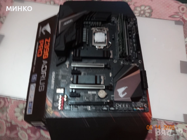 GIGABYTE Z390 AORUS PRO  /проблем, снимка 9 - Дънни платки - 54904520