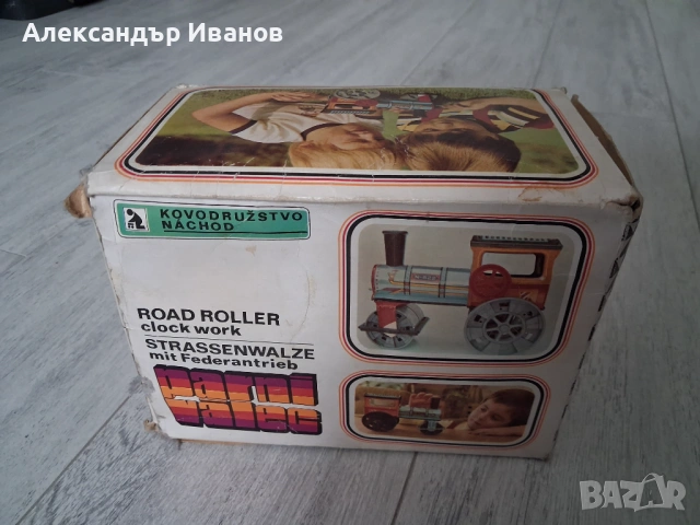 Ламаринена играчка влак,локомотив, снимка 6 - Колекции - 54591512