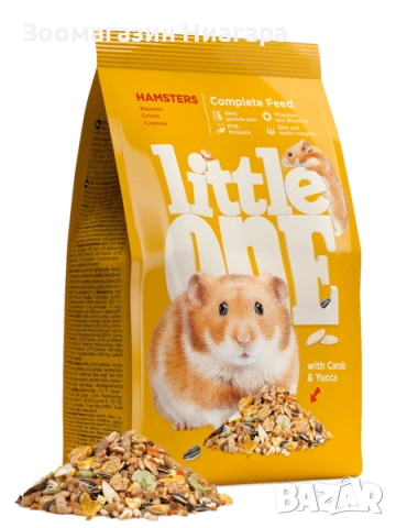 Здравословна храна за хамстери Little One Feed for hamsters със семена, ядки и редки плодове 0.400 к