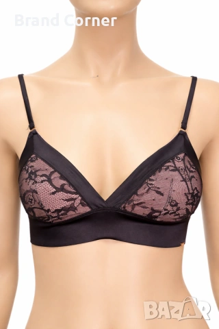 Hunkemöller комплект бельо с дантела – сутиен XS и бикини XL, снимка 3 - Бельо - 54550486