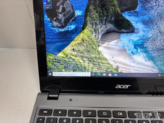 ЛАПТОП Acer Chromebook C720 ZHN Celeron N957U 2GB 16GB 1366x768 клас A - Chrome OS, снимка 3 - Лаптопи за дома - 55509851