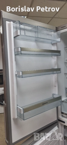 Хладилник с долен фризер Сименс А+++ 70см широк, снимка 6 - Хладилници - 54162601