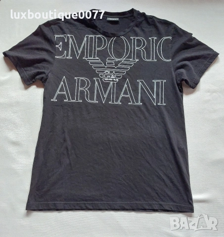 Мъжка тениска Emporio Armani Beach M, снимка 2 - Тениски - 54788610