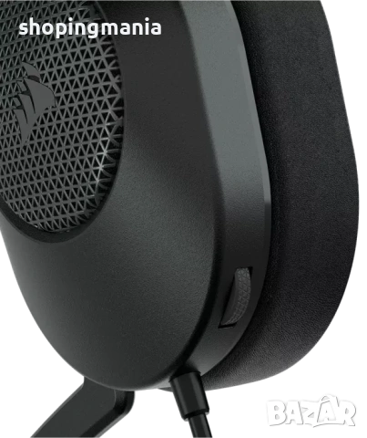 Геймърски компютърни слушалки Corsair HS65 Surround Carbon, снимка 4 - Слушалки и портативни колонки - 54828078