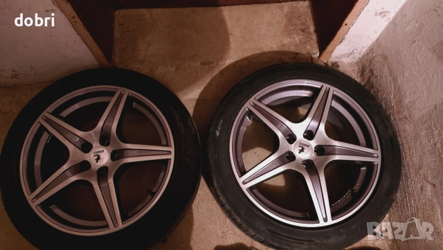 джанти 17 цола 225/45/17 5x100, снимка 11 - Гуми и джанти - 52177504