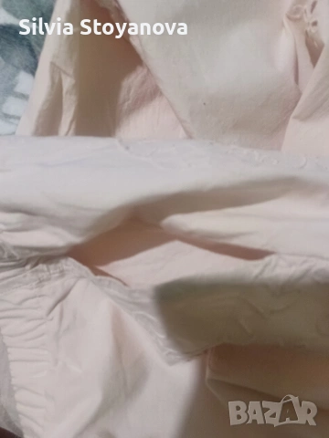 летен памучен панталон Zara , снимка 4 - Панталони - 54031462