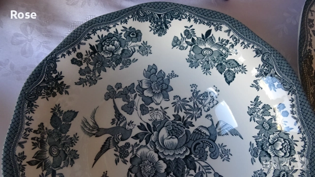 Винтидж големи купи, овални плата  Enoch Wedgwood , снимка 5 - Сервизи - 55067040