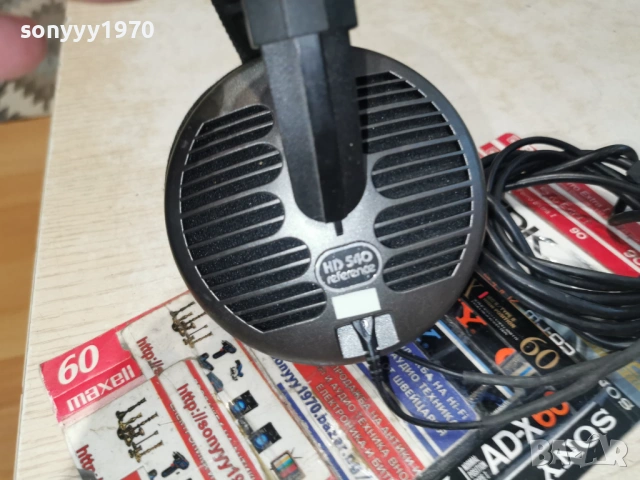 SENNHEISER HD 540 REFERENCE-MADE IN GERMANY 3105262025L4, снимка 3 - Слушалки и портативни колонки - 54730312