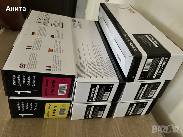 Brother DCP-L3550CDW – Цветен LED мултифункционален принтер + 7 тонер касети, снимка 2 - Принтери, копири, скенери - 55517775