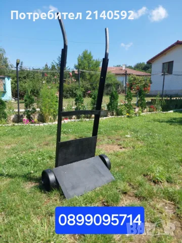 Транспортна количка , метална , здрава 