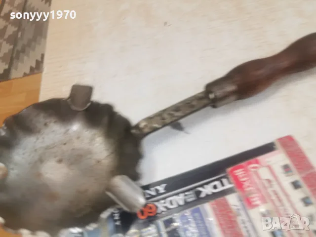ПЕПЕЛНИК С ДРЪЖКА 36СМ 0908261635L4, снимка 16 - Антикварни и старинни предмети - 55605016