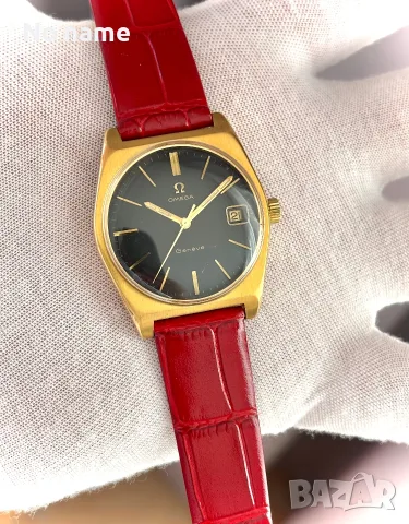 Omega Genève Black Dial Рядък Механичен / Мъжки часовник, снимка 12 - Мъжки - 55692640