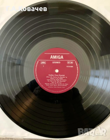 Грамофонна плоча Golden Gate Quartet , снимка 4 - Грамофонни плочи - 54098243