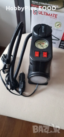 Мини компресор за автомобилни гуми, снимка 5 - Аксесоари и консумативи - 54326404