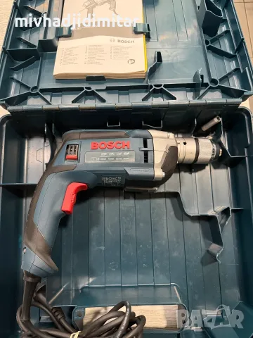 ***ТОП ЦЕНА/КАТО НОВА*** Ударна бормашина Bosch GSB 16 RE, снимка 2 - Бормашини - 55430077