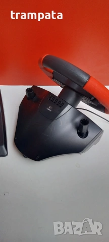 НАЙ ДОБРАТА ОФЕРТА Волан с педали Logitech Formula Force EX, снимка 5 - Аксесоари - 54979590
