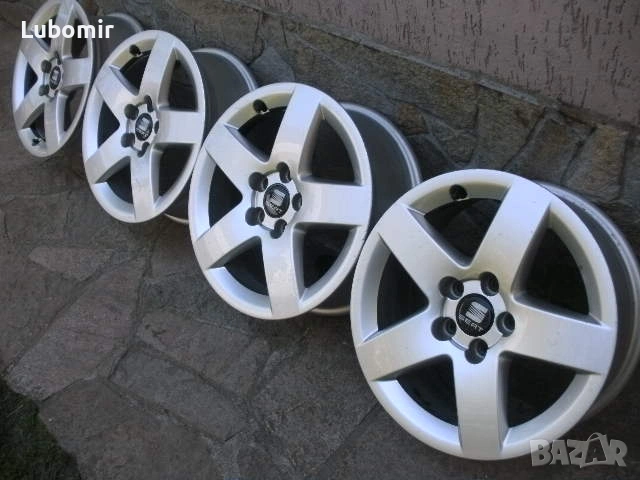 15 цола 5 х 100 мм 4 бр лети джанти - STM Germany ! - VW,Audi,Seat,Skoda...
