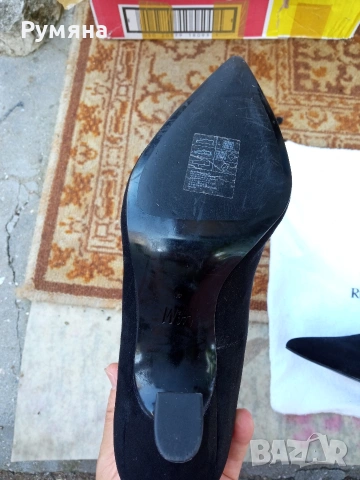 Черни официални обувки , снимка 4 - Дамски елегантни обувки - 54305891