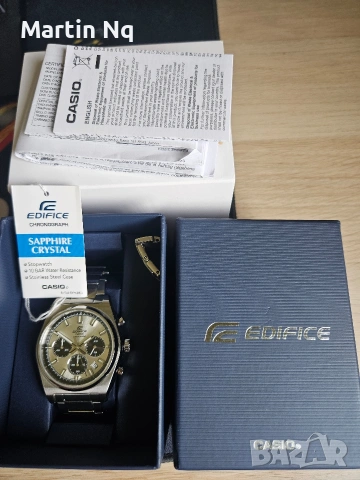 Casio Chronograph - sapphire - EFB-730D-7AVUEF, снимка 4 - Мъжки - 54602601