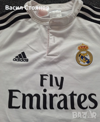 Real Madrid / Реал Мадрид 2014-15г. Home #11 Bale , снимка 3 - Фен артикули - 40640555