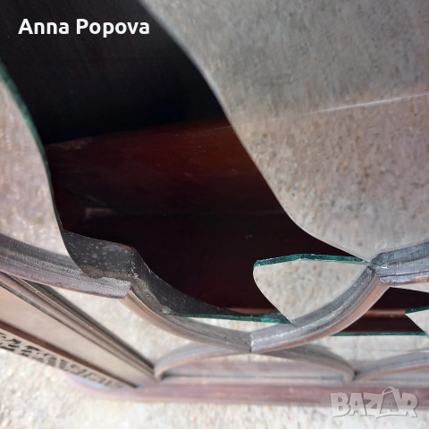 Английска витрина за подправки (за реставрация), снимка 4 - Антикварни и старинни предмети - 54087554