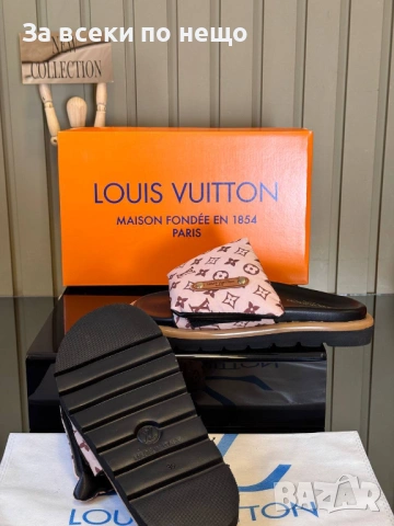 Louis Vuitton Дамски Чехли Луис Витон - Различни Цветове Код SK1586, снимка 4 - Чехли - 54656629