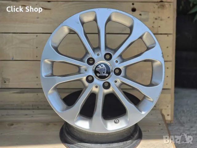 5х112 17 Цола Джанти Skoda Octavia SuperB 5x112, снимка 4 - Гуми и джанти - 55607454