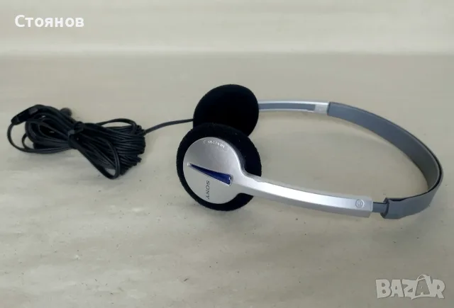 Винтидж стерео слушалки Sony MDR-210 с вграден контрол на усилването, снимка 2 - Слушалки и портативни колонки - 55342193