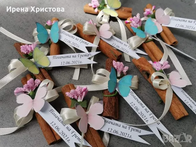 Подаръчета за гости за сватба, юбилей, кръщене, погача, снимка 4 - Подаръци за сватба - 55679870
