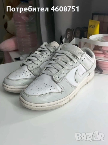 Nike dunk low retro grey fog, снимка 2 - Маратонки - 54288814