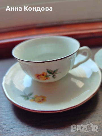 3 комплекта чашки за кафе с вместимост 60 мл.