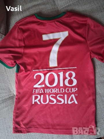 Спортна тениска оригинална 7-8 год, снимка 2 - Детски Блузи и туники - 54544747
