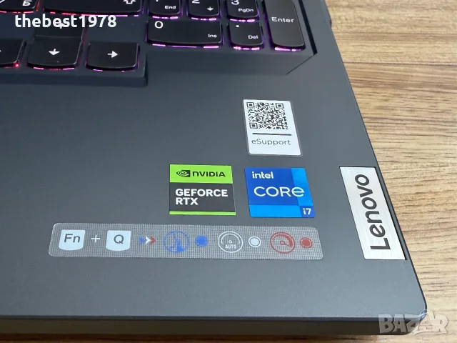 16`2.5k 240Hz Legion 5 Pro`Core i7-13700HX//RTX 4060/32GB DDR5/512GB SSD, снимка 3 - Лаптопи за игри - 55339612