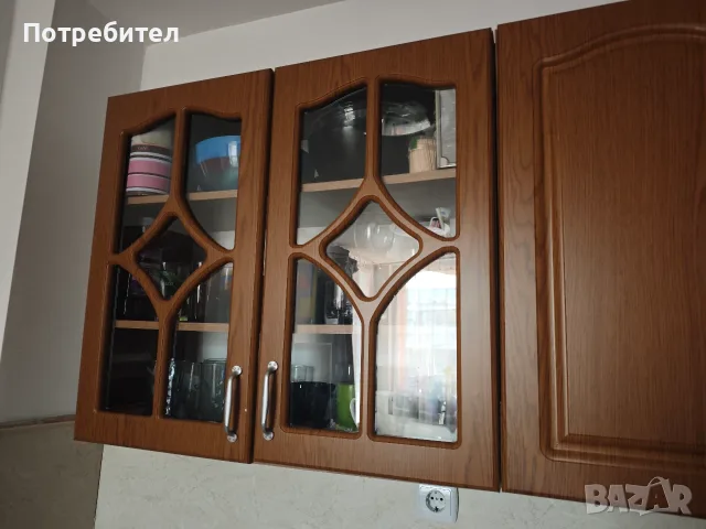 Модулна кухня с висок шкаф -витрина (за ремонт/за вила) - 209 €, снимка 4 - Кухни - 55337469