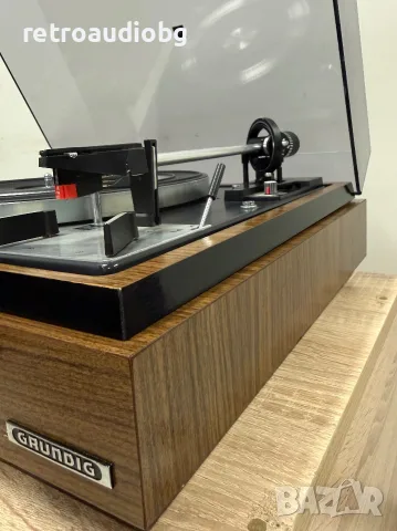 🔈Ретро колекционерски грамофон GRUNDIG PS-7 - Dual 1219 - профилактиран🔈, снимка 8 - Грамофони - 55541772