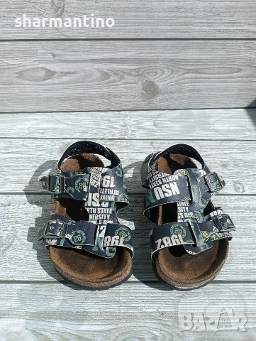 Birkenstock N 26 кожени детски сандали, снимка 2 - Детски обувки - 54455083